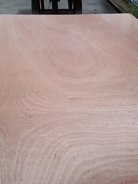 Plywood với máy ép nóng hai lần A/B